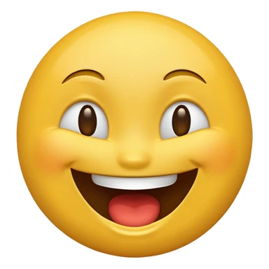 Emoji laughing sticker