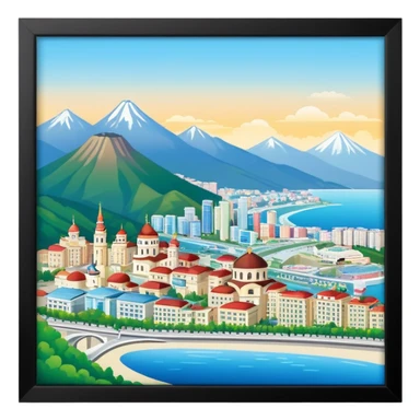 The city of Sochi sticker