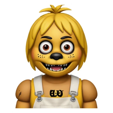 Chica from Five Nights At Freddy's Movie sticker