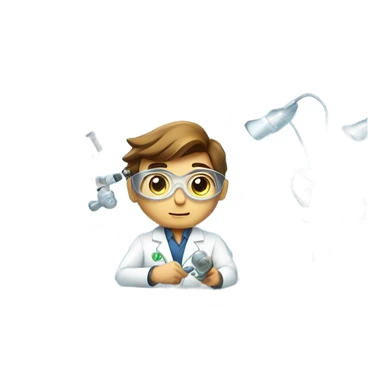 biotech engineer sticker