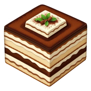 tiramisu slice sticker