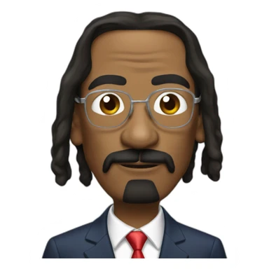 Snoop dog as Trump sticker