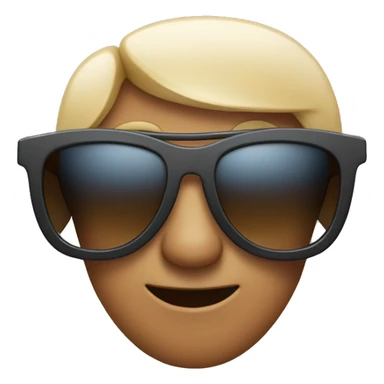 Heard with sunglasses  sticker