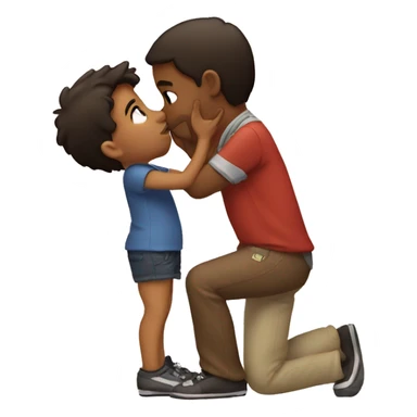 i want a boy kissing a boy sticker