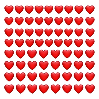 1 million hearts sticker