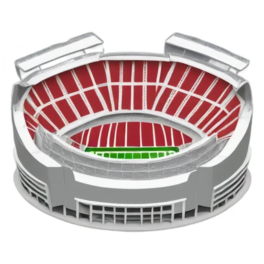 ohio state football stadium  sticker