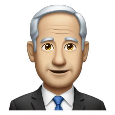 Netanyahu sticker