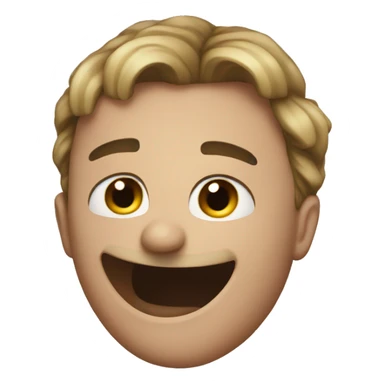 Flirting face  sticker