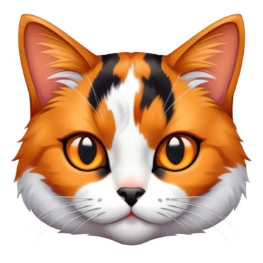Kira calico cat sticker