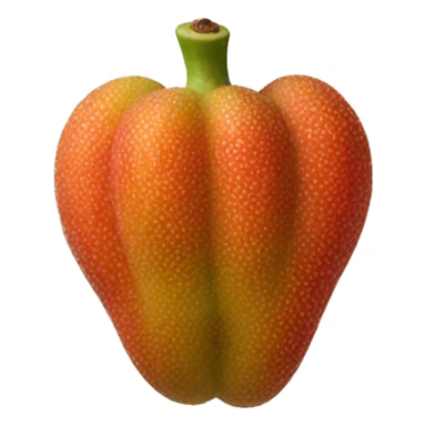 caju (anacardium occidentale fruit) sticker