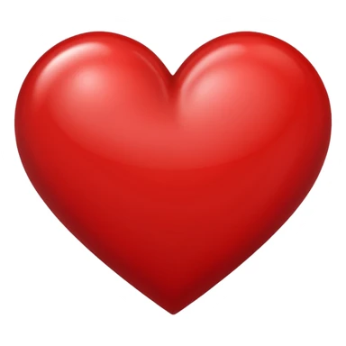 Une cœur qui forme un demi cœur sticker