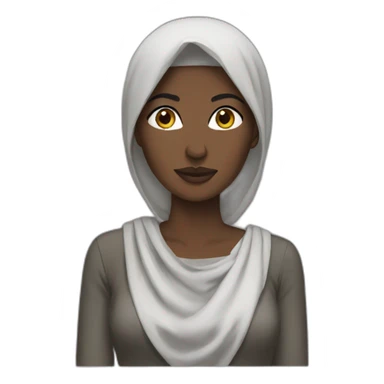 sudanese woman sticker