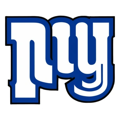 NY Giants logo sticker
