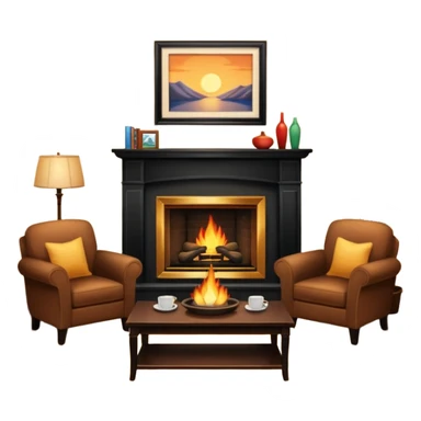 Living room sticker