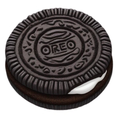 Oreo cookie sticker