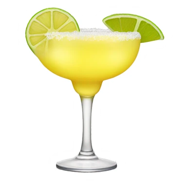 yellow margarita sticker