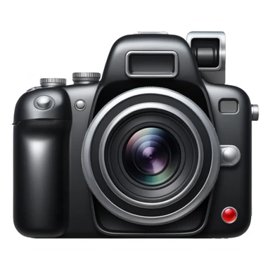 camera taking a photo sticker