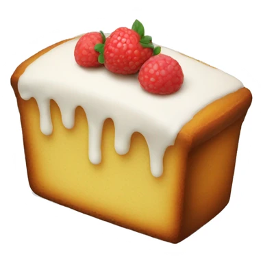 Pound cake sticker