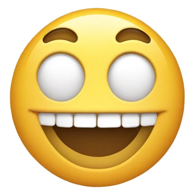 smiling with teeth together but eyes open sticker