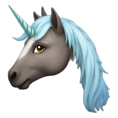 Licorne capricorne sticker