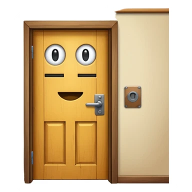 door in school sticker