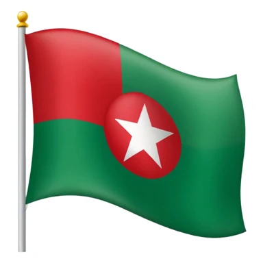 Un emoji de la bandera de la comunidad autónoma de Andalucia del este estilo 🇪🇸 sticker