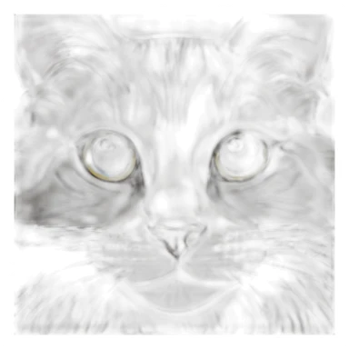 Maine coon blue makerel tabby sticker