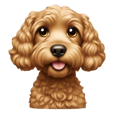 Cockpoo caramel coloured  sticker