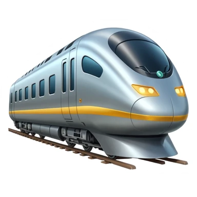super fast train sticker
