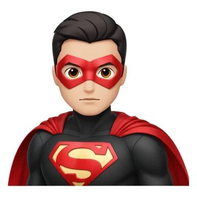 crea un super heroe cuyo don es leer rapido sticker