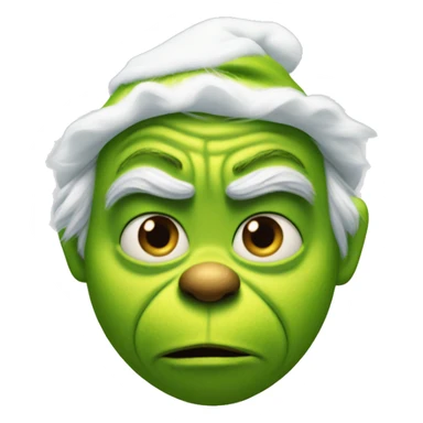 That feeling when knee surgeries tomorrow, The Grinch sticker