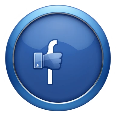 Facebook blue verification badge sticker