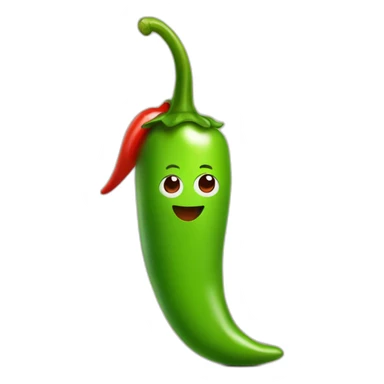 cute chili pepper sticker