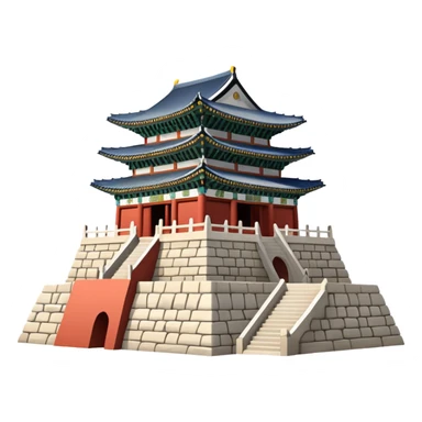 South Korea 
Gyeongbokgung Palace castle sticker