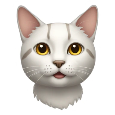 Cat neutral sticker
