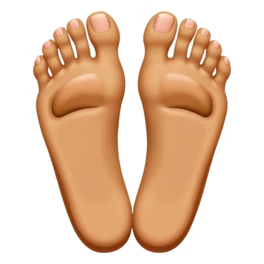 Toe flipping the middle toe sticker