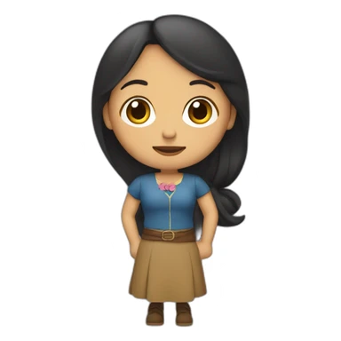 MUJER MAESTRA MOROCHA sticker