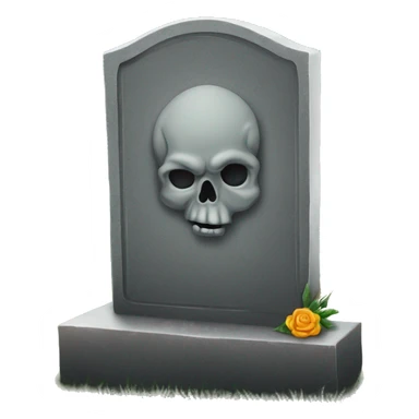 gravestone that says here lies SmokeDevil sticker