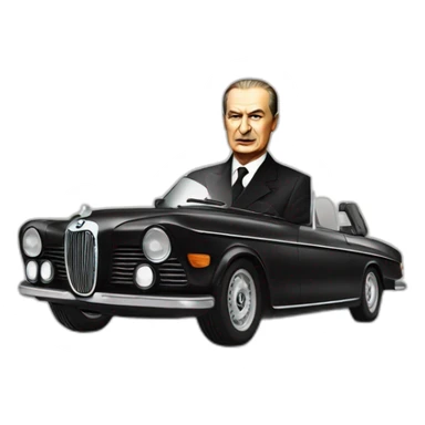 Ataturk in a BMW sticker