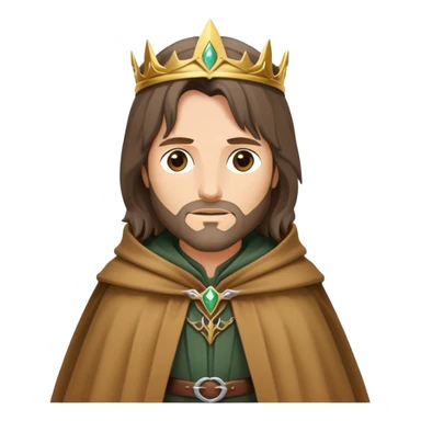 wandering king. Like wizard or aragorn.  sticker