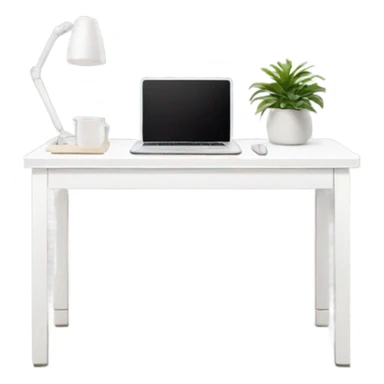 minimalist-clean-work-desk-with-white-wood-colorway-front-view sticker