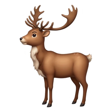 reindeer sticker