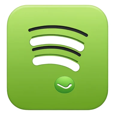 Make Spotify icon emoji sticker