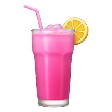 Pink drink sticker