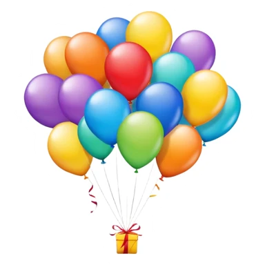 27rd birthday balloons sticker