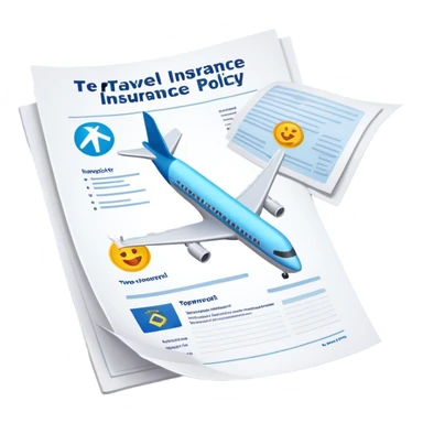 Travel insurance sticker