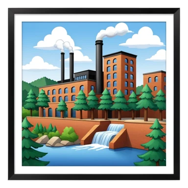 Evergreen Brick Works sticker