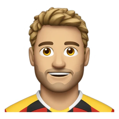 joueur de rugby belge sticker