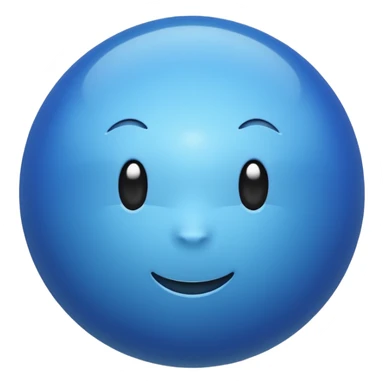 Blue ball (MB)  sticker