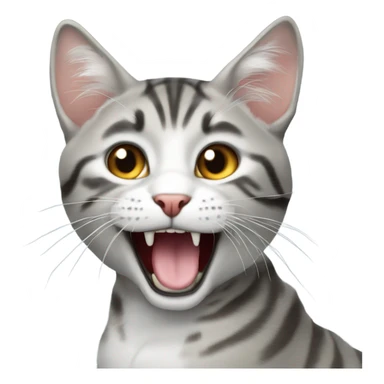 кошка с бантиком sticker